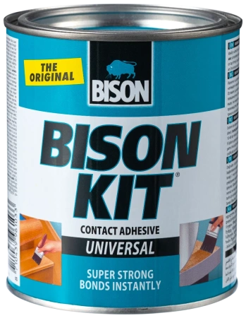 Суперпрочный универсальный  контактный клей Bison Kit  650 мл (12)