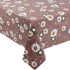 Скатерть ПВХ на нетканной основе Dekorelle Maria Mix 110, разм. 1,1x1,4м (24шт/кор)