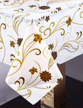 Клеенка ПВХ  без основы Dekorelle Nicole 046, разм. 1,37х20м