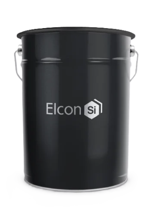 Грунт-эмаль по ржавчине 3 в 1 Elcon  Ral 9005 черная 20кг