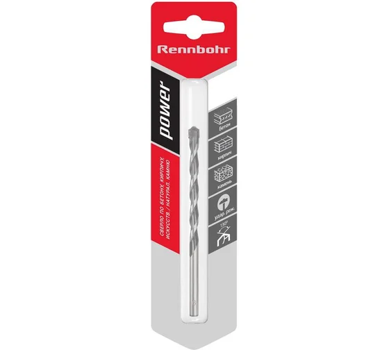 Сверло по бетону 3x60мм ЦХ Rennbohr 606003 (506003)