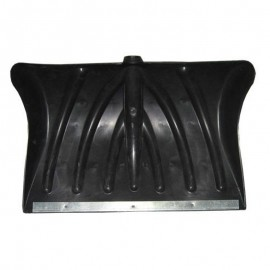 Лопата снеговая 500х335мм пластмассовая (оцинк. планка) (3аря №2)