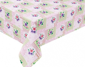 Клеенка PRINT SY-5016B-8057 на тканевой основе1,37м*0,28мм*20м