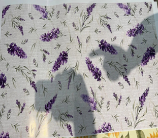 Клеенка ПВХ на тканевой основе Dekorelle Adèle 676, разм. 1,4х20м