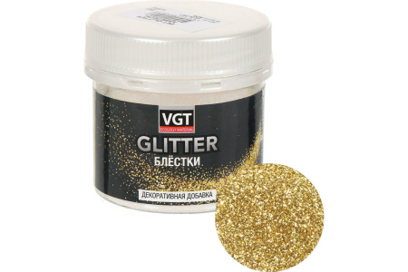 PET GLITTER (золото) 0,05кг