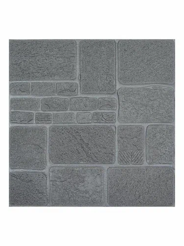 Самоклеящаяся 3D панель Dekorelle 006 серый, разм. 70x70см, толщина 5мм (10шт)