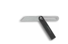 Угломер металлический с пластиковым основанием 20 см