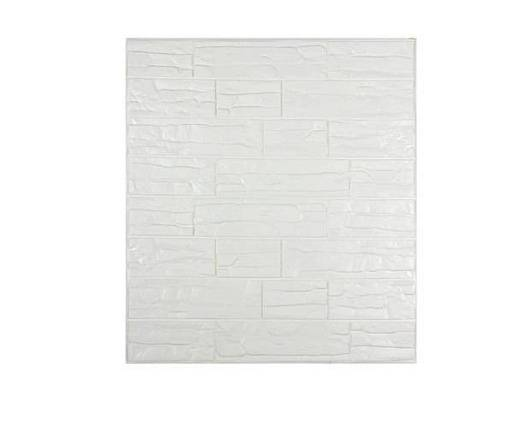 Панель самоклеящаяся 3D "DecoSelf" ЛОФТ  STC-WH02 70*77*0,5см (упак. 10шт)