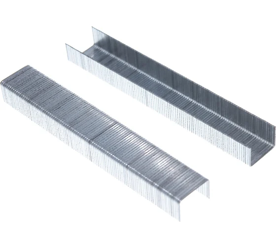 Скобы для мебельного степлера тип 53 каленые 12х0,7мм 1000шт/уп. "Stelgrit"  655004