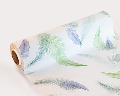 Клеенка 0,6м*0,7мм*20м ТЕРМО T9087 непрозрачная с рисунком