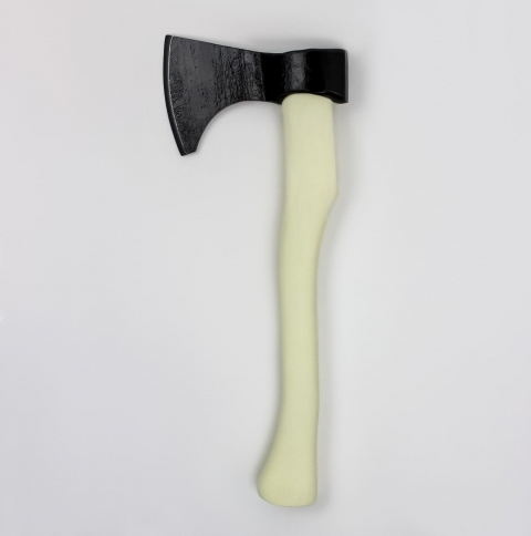 Топор "Олень" с металлическим клином 0,8кг в сборе