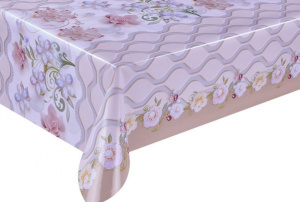 Клеенка DIAMOND TD-4391 на тканевой основе 3D 1.37м*0.28мм*20м