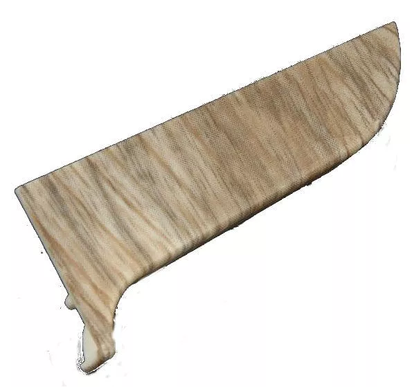 Заглушка к плинтусу "WIMAR" 58мм Дуб эллора левая (25)