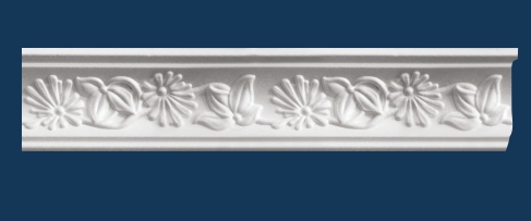 Плинтус полоточный инжекц. Солид С640/68 (2м/ 51х47мм) (60)