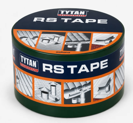Лента битумная д/кровли зеленый мох 10см*10м Tytan Professional