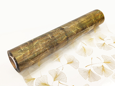 Клеенка ТЕРМО T7015 прозрачная с рисунком 0,8м*0,7мм*20м