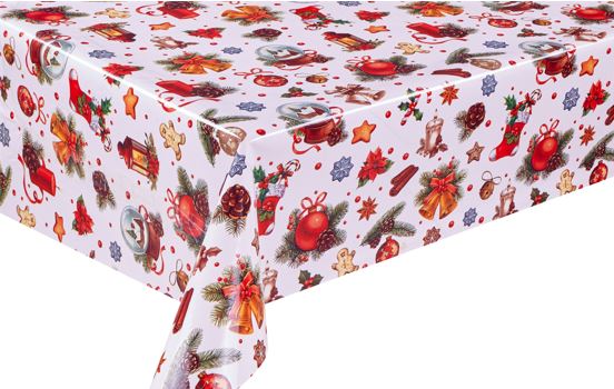 CL-5038А Клеенка CARNELIA New Year нетканная основа 1,40х20м