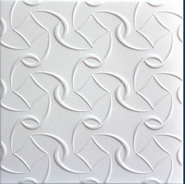 Плитка потолочная экструд. белая С2053 (36)