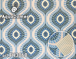 Коврик ПВХ для ванной AQUADOMER FH306B, разм. 0,65x15м