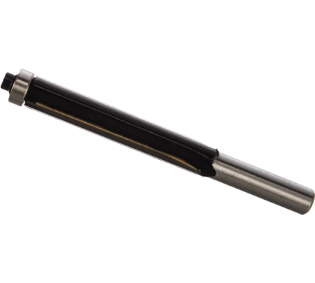 Фреза кромочная прямая с нижним подшипником d8*D10*H50 "РОСОМАХА" серия 1020