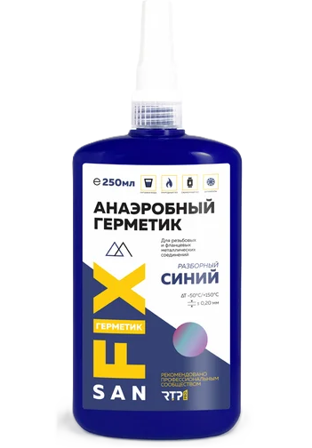 Герметик синий IRFix Screwfix 1543 анаэробный 250мл