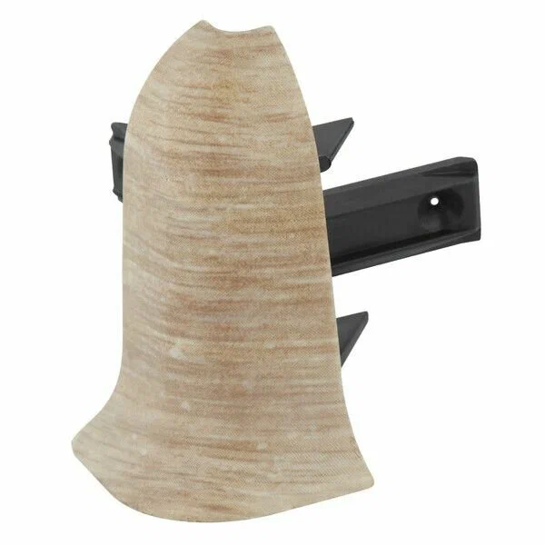 Угол наружный к плинтусу "WIMAR" 58мм Дуб пальмира (25)