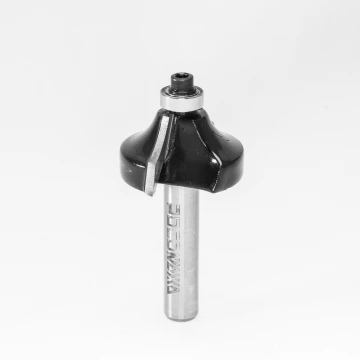 Фреза кромочная калевочная с нижним подшипником d8*D30*H16*R10 "РОСОМАХА" серия 1019 ССС