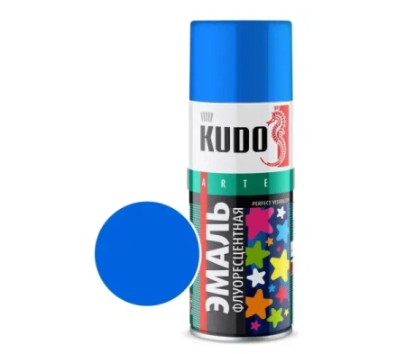 Эмаль флуоресцентная голубая "KUDO" KU-1202