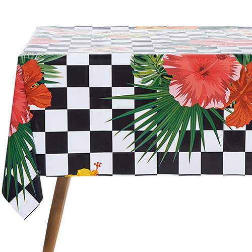 Клеенка ПВХ на нетканой основе Dekorelle Glance 541, разм. 1,4х20м