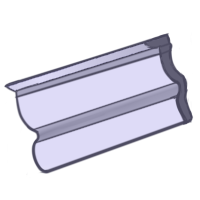 Плинтус потолочный Инжекционный Плинтус потолочный Инжекционный