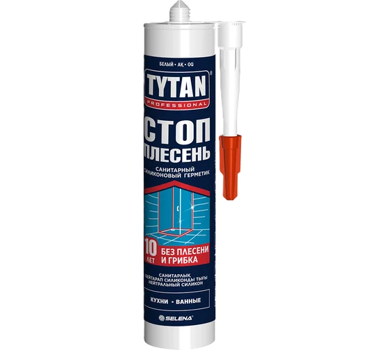 Герметик Tytan Professional универсальный герметик силиконовый белый 280мл 