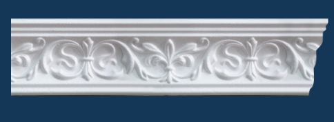 Плинтус полоточный инжекц. Солид С643/84 (2м/ 60х60мм) (36) ССС