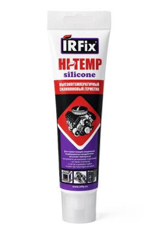 Высокотемпературный герметик силиконовый HI-TEMP красный 60мл