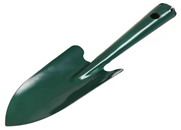 Совок посадочный большой цельнометаллический порошок (упак. 25 шт.)