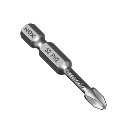 Бита torsion Е 6,3 Ph4-50, 2шт. карта"STRONG"339405-2