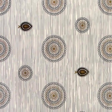 5662 Пленка 0,45*8м самокл. HONGDA резные круги на сером COLOR DECOR