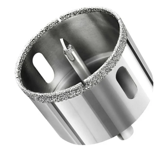 Коронка алмазная с центр.сверлом по керамограниту и керамике 110мм"Rennbohr" 676201