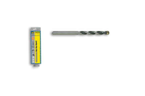 Сверло по камню и бетону, хромованадиевая сталь40 Cr, твердосплавный наконечник 12мм*150мм (10)