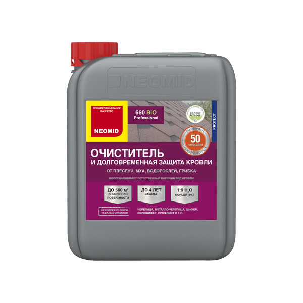 Средство моющее для кровли "Неомид 660 Cleaning"  5кг (4)