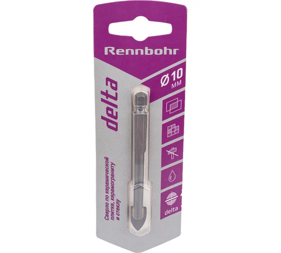 Сверло по керамике 10,0мм "RB" Delta 676010