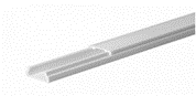 Кабель-канал ПВХ 12х12х2000 белый (100шт/уп)