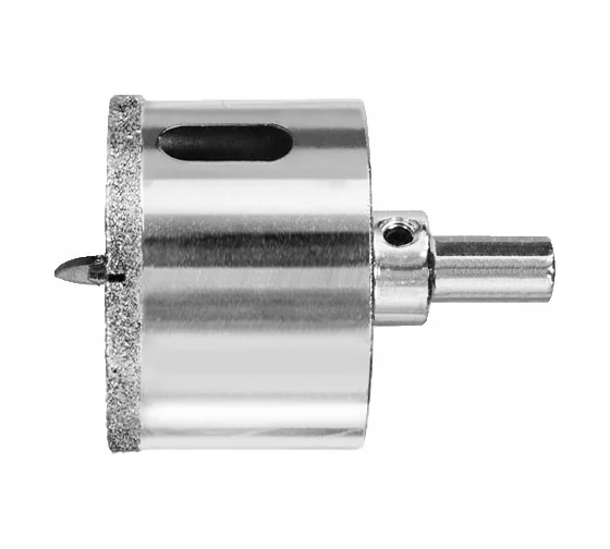 Коронка алмазная с центр. сверлом по керамограниту и керамике 55мм"Rennbohr" 676255