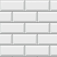 Панель интерьерная Плитка метро(кабанчик) 600*3000мм(0,75мм)