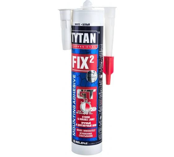 Клей  монтажный "Tytan Professional"  Fix2 GT 290мл