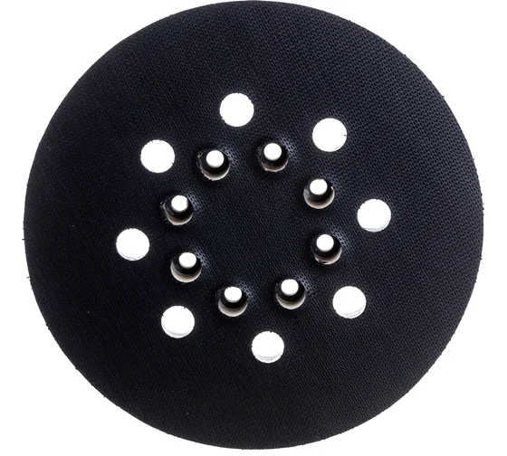 Тарелка опорная для эксцентриковой шлифмашины с 8 отверстиями 125 мм "РОСОМАХА"