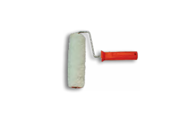 Валик с ручкой натур. мех, 25см, ворс 12мм, диам. 47мм