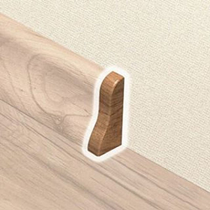 Заглушка левая и правая к плинтусу "WIMAR" 58мм Аустер (уп. 1 пара)