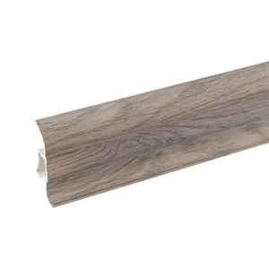 Плинтус напольный с кабель-каналом "WIMAR" №822 Дуб альба 58мм (40)