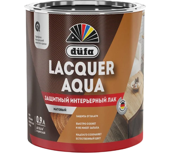 Лак интерьерный матовый "Dufa" LACQUER AQUA 2,7л