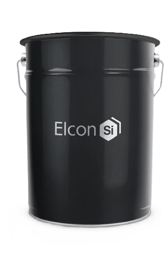 Грунт-эмаль по ржавчине 3 в 1 Elcon  Ral 9005 черная 20кг